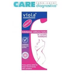 Ankstyvasis nėštumo testas su savaičių nustatymu CARE Diagnostica VIOLA - 1