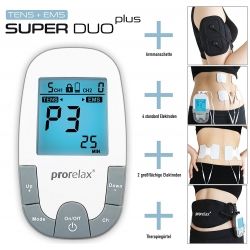 TENS/EMS elektrostimuliatorius ProRelax SuperDuo Plus